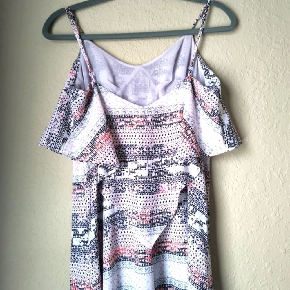 BCBG generation tribal print Maxi Dress size M